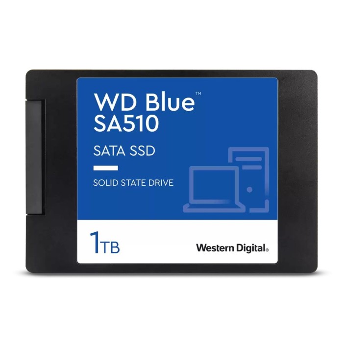 WESTERN DIGITAL WDS100T3B0A WD BLUE 1TB SSD SA510 2.5 SATA3 3DNAND
