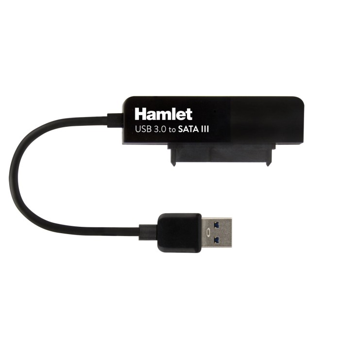HAMLET XADU3SATA BOX + ADATTATORE USB 3.0 TO SATA III **