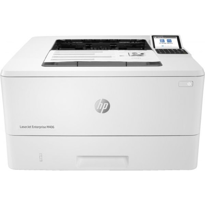 HP INC. 3PZ15A#B19 HP LJ ENT M406DN 40PPM ETH USB F/R 1YW