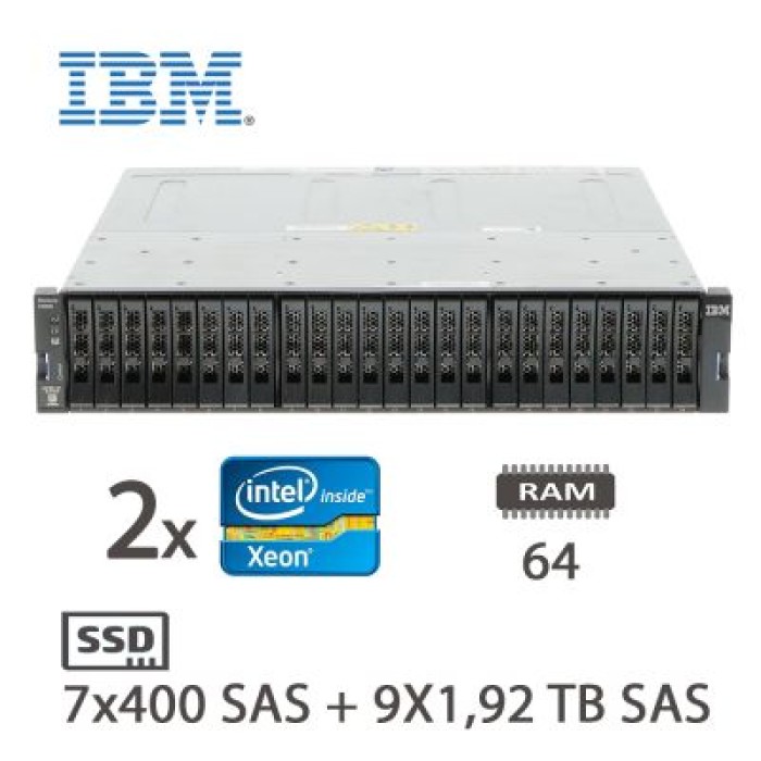 IBM 005668PCR-EU IBM V5030 - 2X XEON D-1528/64/SSDSAS(7X400+9X1.92)