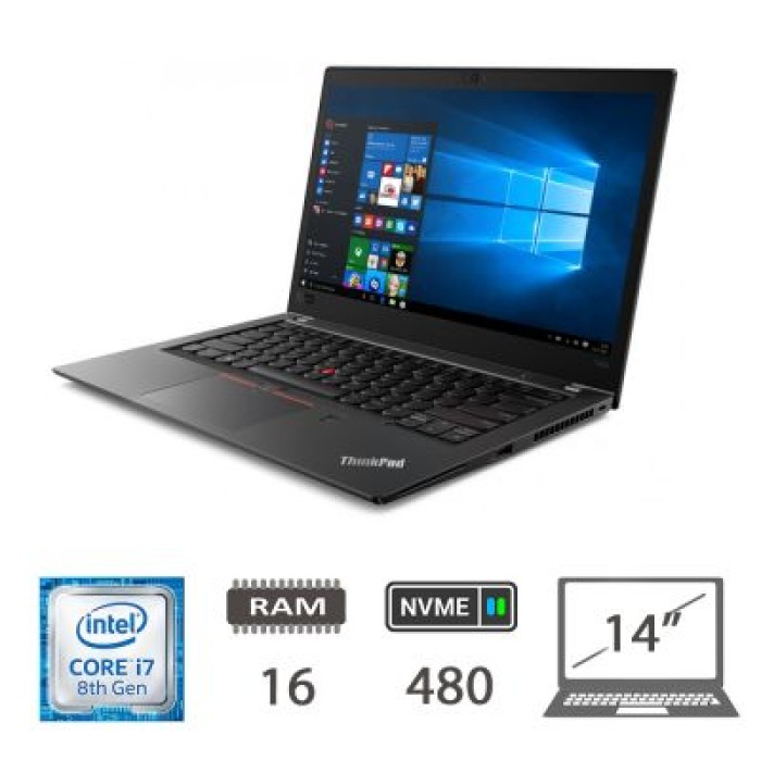 SERVICE TECHNOLOGY 007660PCR-EU LENOVO T480S I7-8550U/16/NVME480/14/W10P/2Y