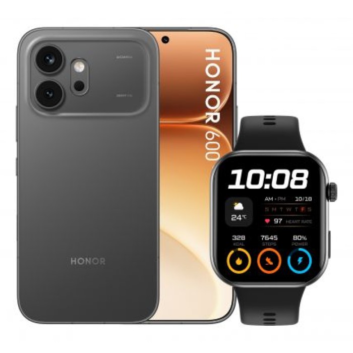 HONOR 0166460311 HONOR 600 8/256GB BLACK+W2i