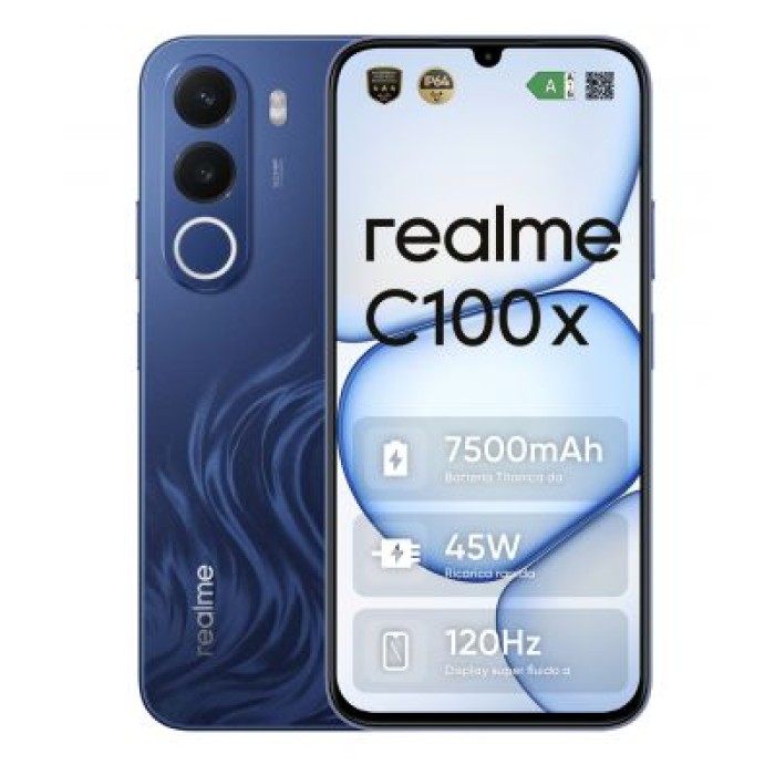 REALME 0168820300 REALME C100X 4/256GB DEEPBLUE