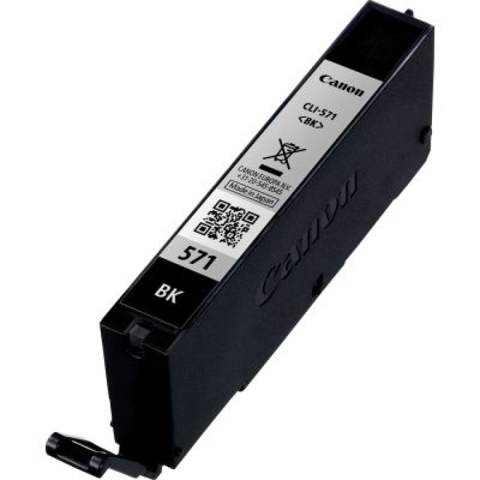 CANON 0385C001 CLI-571 BK SERBATOIO INCHIOSTRO NERO CHROMALIFE 1