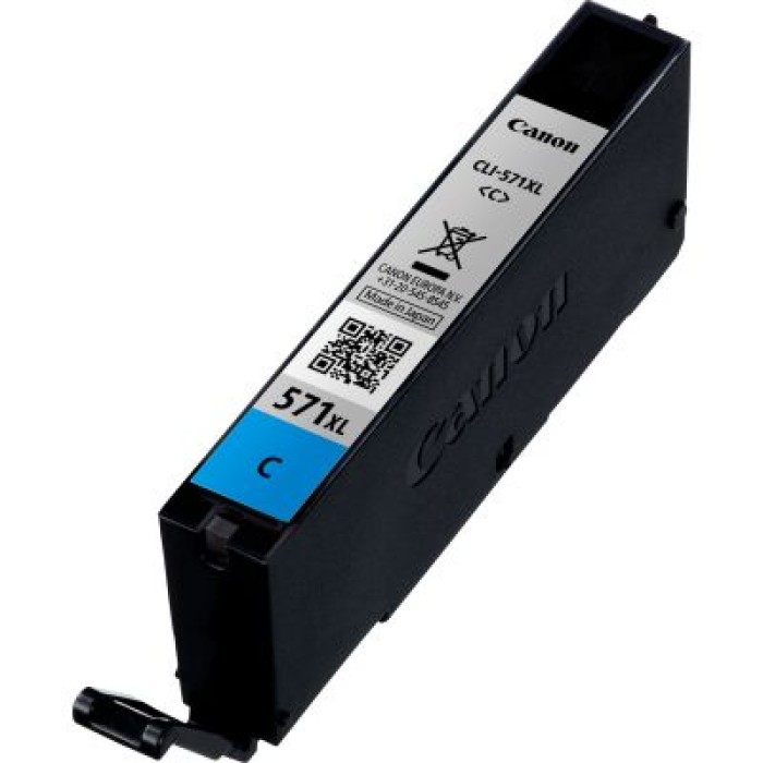 CANON 0332C001 CLI-571XL C SERBATOIO INCHIOSTRO CIANO ALTA CAPAC