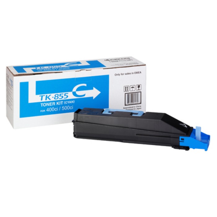 KYOCERA 1T02H7CEU0 * TK-855 C CARTUCCIA TONER CIANO DA 18.000 PAG.