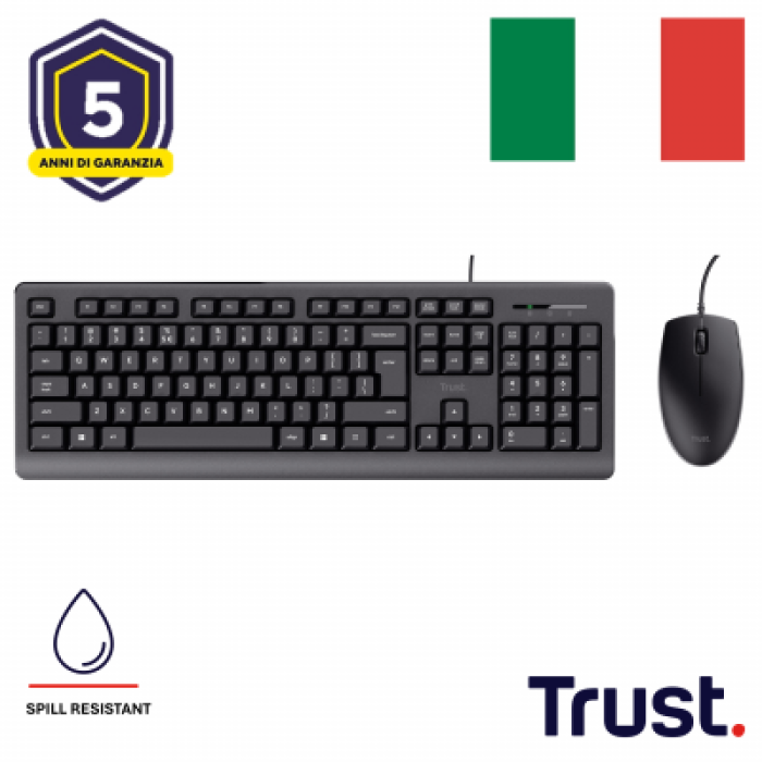TRUST 23971 PRIMO KEYBOARD AND MOUSE SET IT
