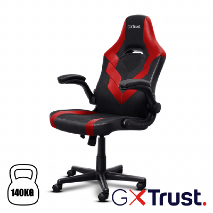 TRUST 24986 GXT703R RIYE GAMING CHAIR RED