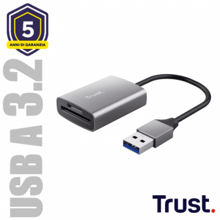 TRUST 24135 DALYX FAST USB3.2 CARDREADER
