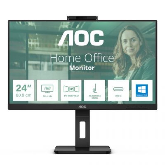 AOC 24P3CW 23.8 16:9 IPS 1920X1080 75HZ WEBCAM MULTIMED