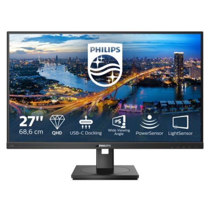 PHILIPS 276B1/00 27  IPS USB-C DOCKING 2560*1440. 75 HZ. 350CD/M2