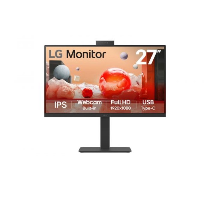 LG ELECTRONICS 27BA850-B.AEU 27   IPS BORDERLESS 100HZ -  WEBCAM FHD