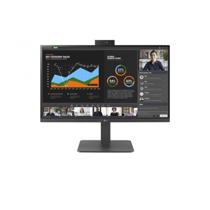 LG ELECTRONICS 27BR750C-C.API 27   IPS BORDERLESS -  WEBCAM FHD
