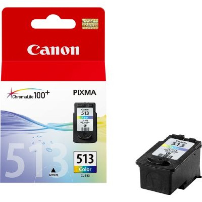 CANON 2971B001 CL-513 CART.COLOR+TESTINA CHROMALIFE 100+(13 ML-3