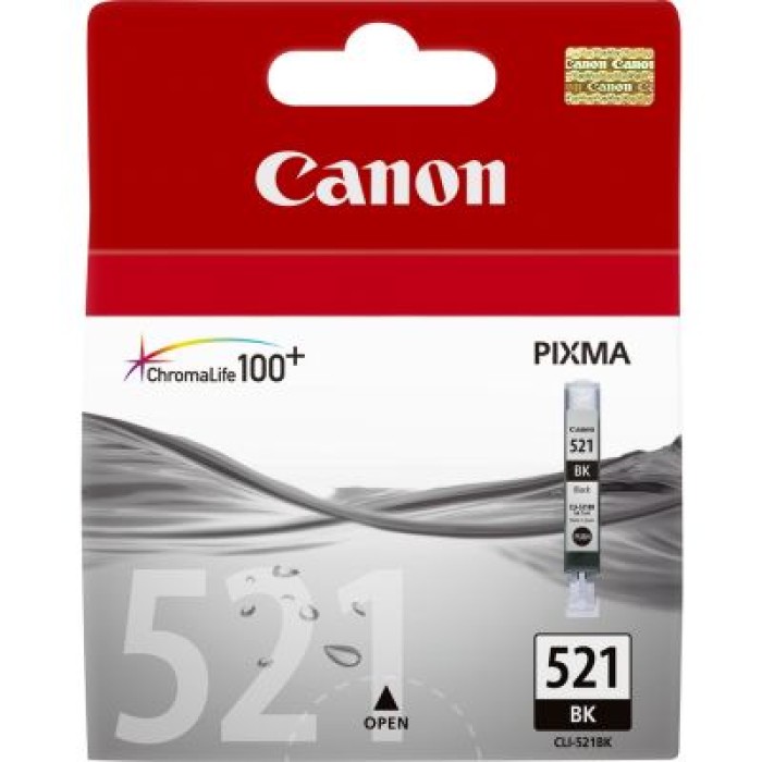 CANON 2933B001 CLI-521 BK 9 ML SERB. INCH NERO CHROMALIFE 100+ X