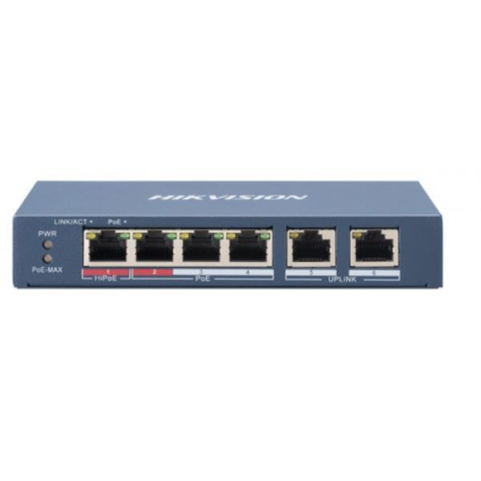 HIKVISION DS-3E0106HP-E SWITCH 10/100 UNMANAGED