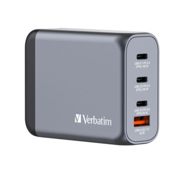 VERBATIM 32202 VERBATIM GNC-100 GAN CHARGER 100W