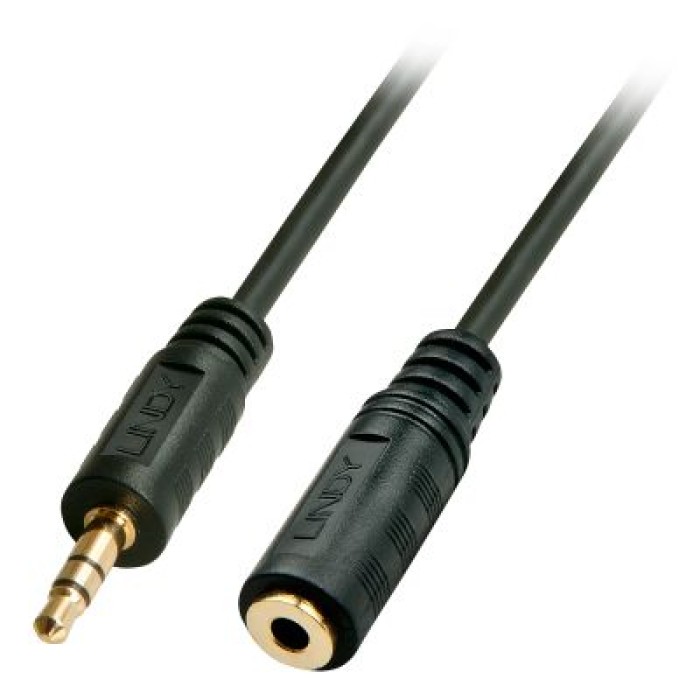 LINDY LINDY35654. PROLUNGA AUDIO STEREO 3.5MM M/ 3.5MM F. 5M