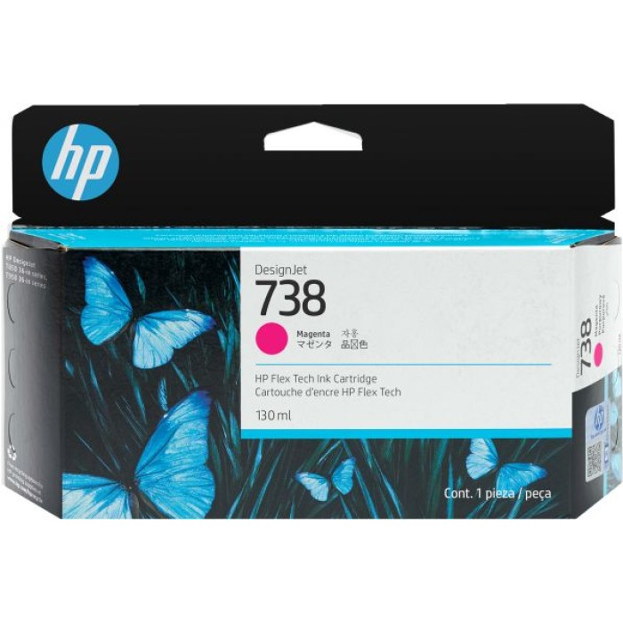 HP INC. 498N6A HP INK/HP 738 130-ML MGT DESIGNJET INK