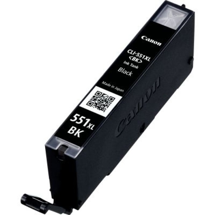 CANON 6443B001 CLI-551XL BK SERBATOIO INCHIOSTRO NERO ALTA CAPAC