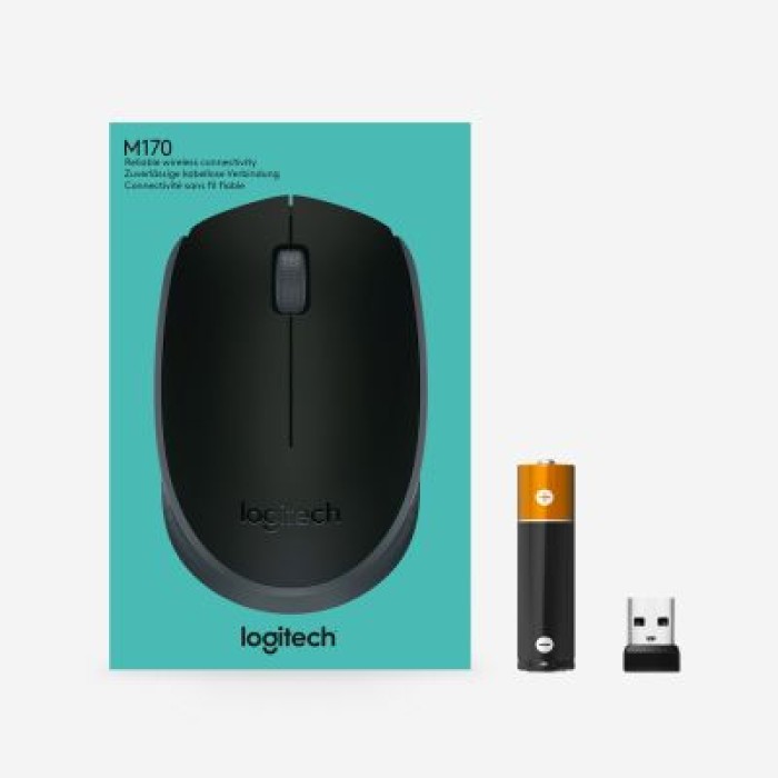 LOGITECH 910-004798 LOGITECH B170 MOUSE WIRELESS - BLACK