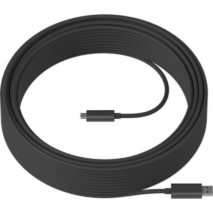 LOGITECH 939-001799 STRONG USB 3.1 CABLE - GRAPHITE - 10M