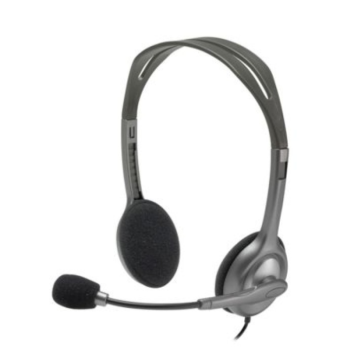LOGITECH 981-000593 LOGITECH STEREO HEADSET H111 - ANALOG  - ONE PLUG