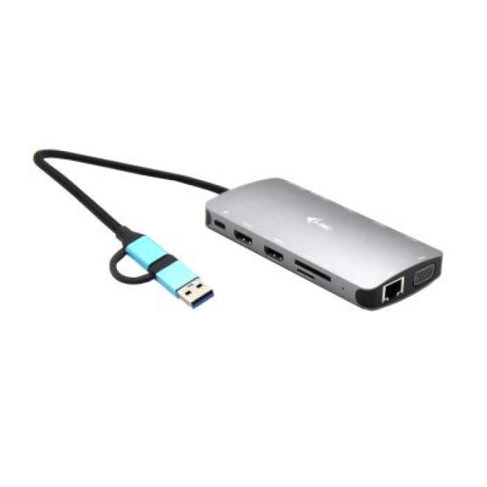 I-TEC CANANOTDOCKPD I-TEC USB 3.0 USB-C/TB3 3X DISPLAY METAL NANO DOCK