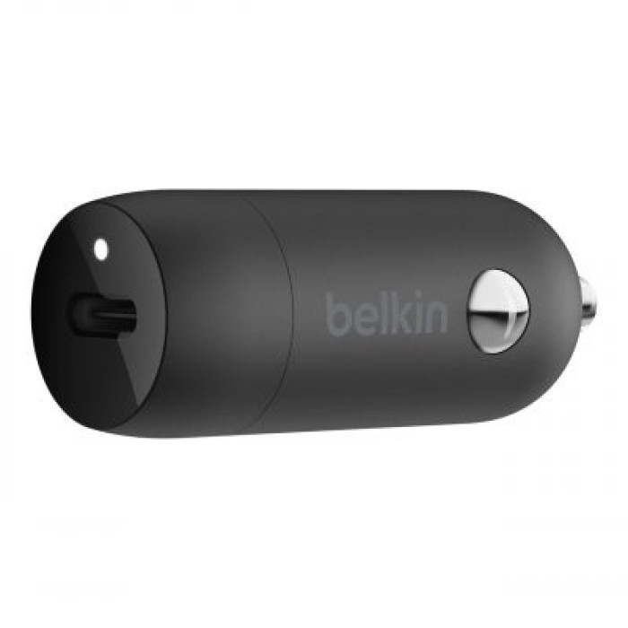 BELKIN CCA004BTBK BOOST CHARGET 30W USB-C PD PPS SINGLE CAR CHARGER