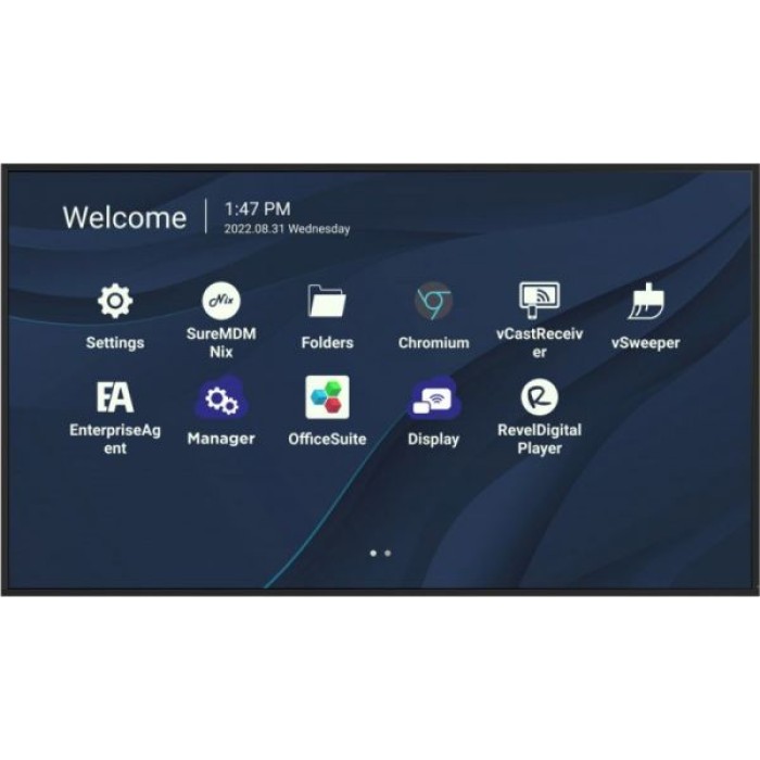 VIEWSONIC CDE7530 75  LED COMMERCIAL DISPLAY. 3840X2160