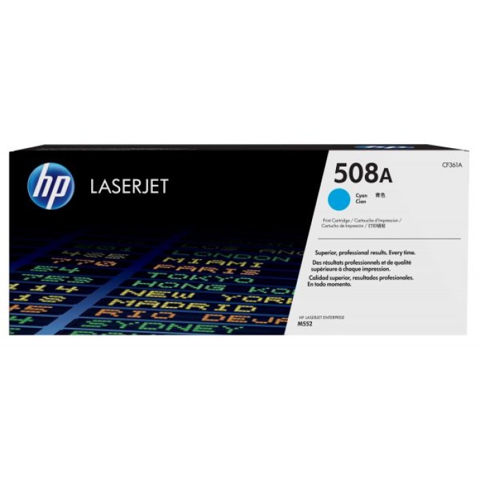 HP INC. CF361A HP 508A CYAN LASERJET TONER CARTRIDGE