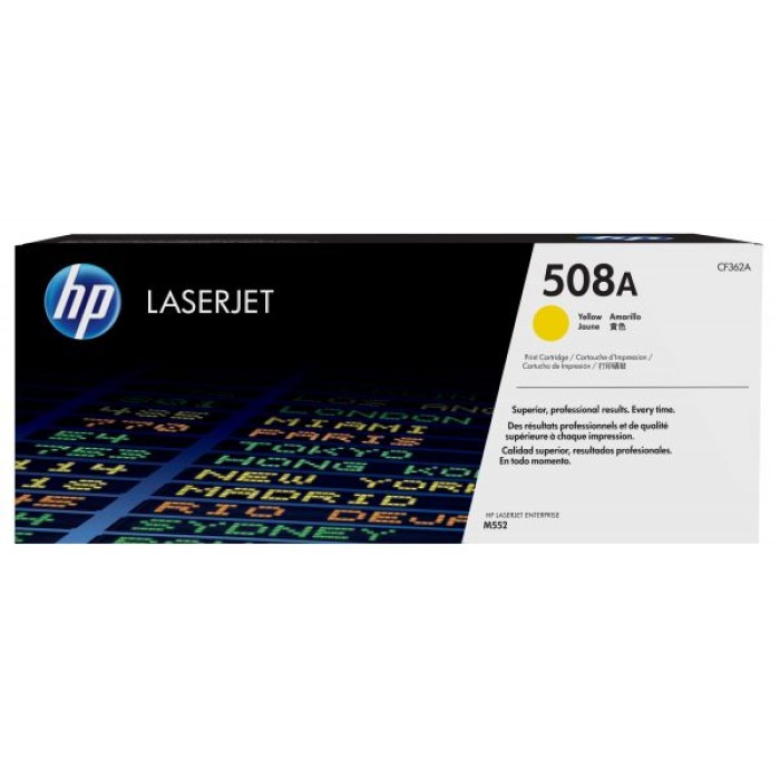 HP INC. CF362A HP 508A YELLOW LASERJET TONER CARTRIDGE