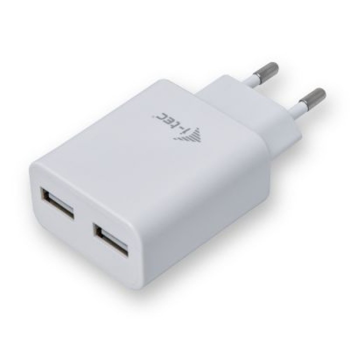 I-TEC CHARGER2A4W IUSB POWER CHARGER 2 PORT 2.4A WHITE