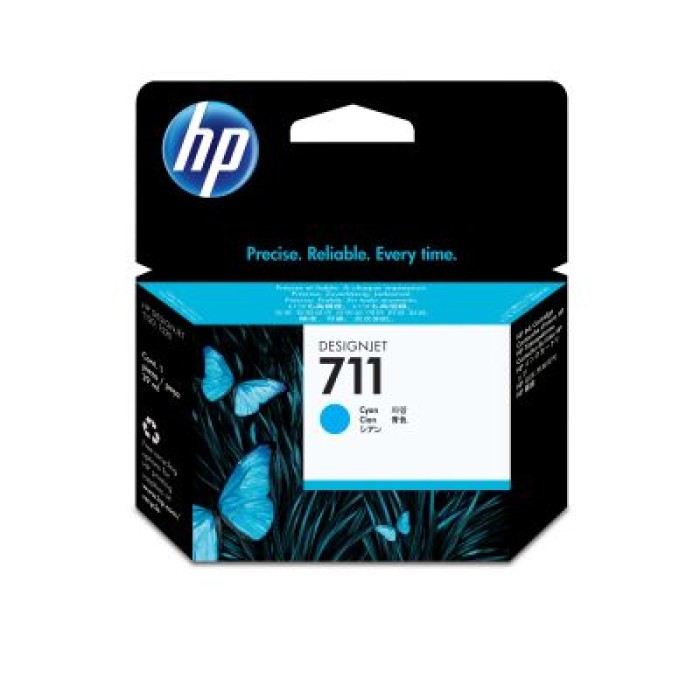 HP INC. CZ130A HP 711 29-ML CYAN INK CARTRIDGE