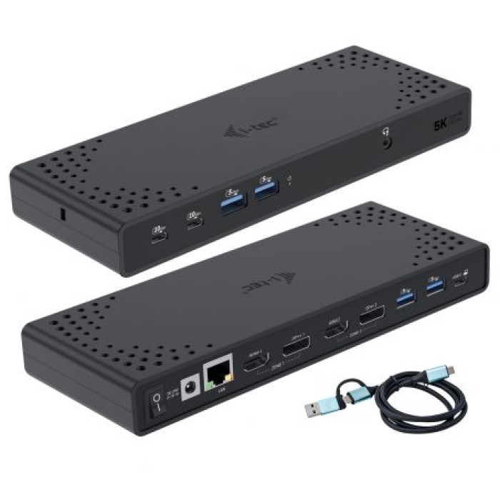 I-TEC CADUA4KDOCKPDL2IT USB 3.0 / USB-C / THUNDERBOLT 3 DUAL DISPLAY
