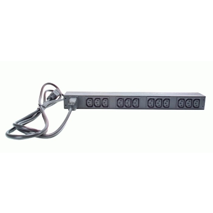 APC AP9565 RACK PDU BASIC 1U 16A 208 230V  12 C13