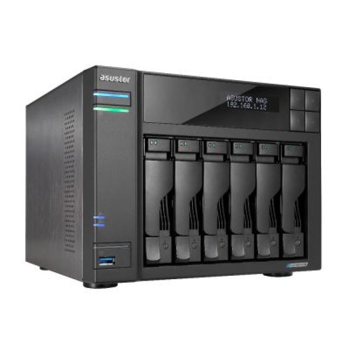 ASUSTOR INC. AS6706T ASUSTOR NAS 6 BAIE IC N5105 2.0GHZ QC    8GB RAM