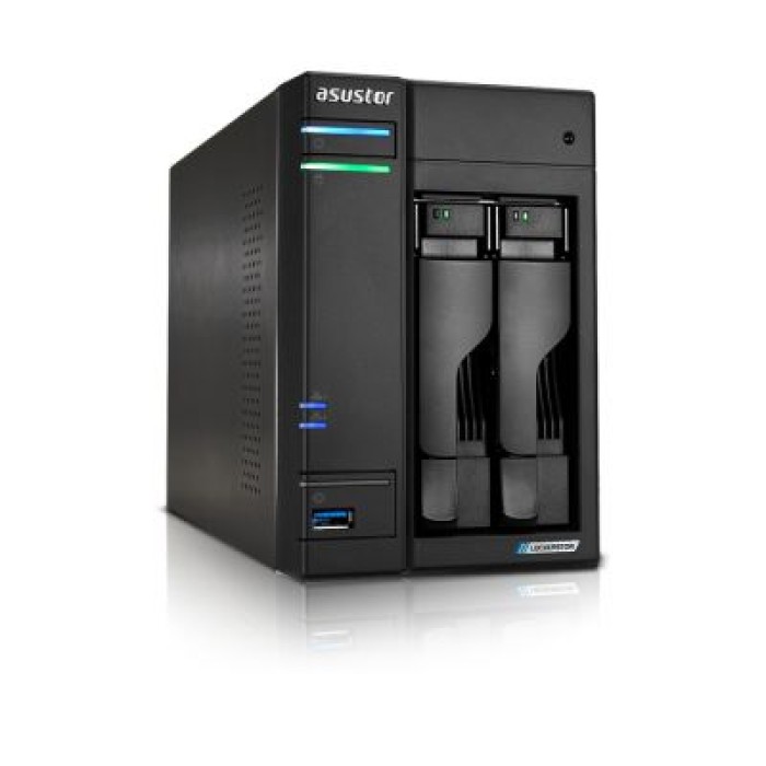 ASUSTOR INC. AS6702T ASUSTOR NAS 2 BAIE IC N5105 2.0GHZ  4GB RAM