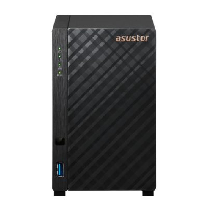 ASUSTOR INC. AS1102TL ASUSTOR NAS 2 BAIE REALTEK RTD1619B. 1GB