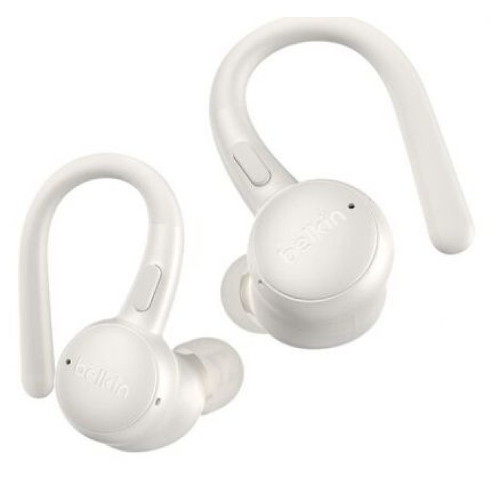 BELKIN AUC016HQCR SOUNDFORM ACTIVEFIT SPORTS EARBUDS. CREAM
