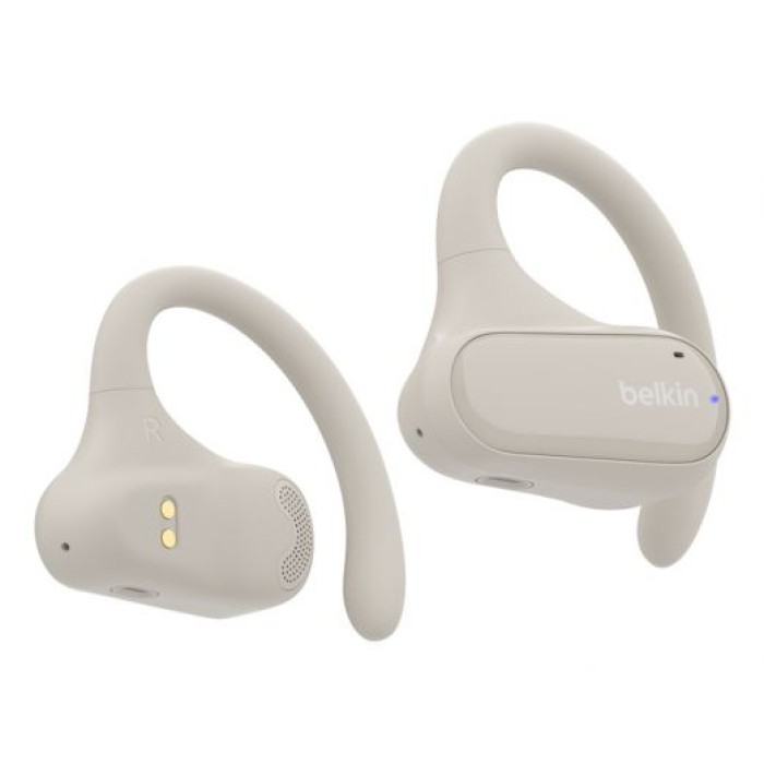 BELKIN AUC013CTSA SOUNDFORM CLEARFIT OPEN-EAR WIRELESS EARBUDS.SAND