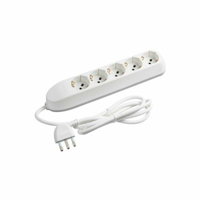LEGRAND BT-3685D MULTIPRESA 5 SCHUKO/BIPASSO BIANCO