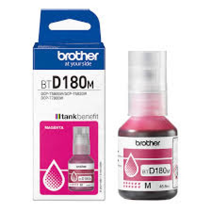 BROTHER BTD180M FLACONE MAGENTA - BTD180M - 5.000 PAGINE