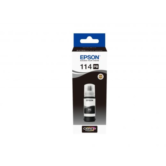 EPSON C13T07B140 FLACONE INCHISTRO NERO PHOTO - SERIE 114 - 70 ML