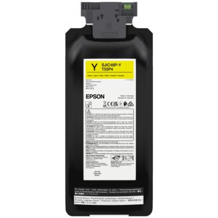 EPSON POS C13T55P440 SJIC48P-Y ink cartridge for ColorWorks C8000e