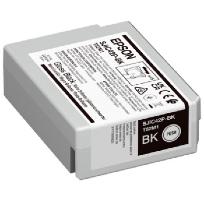 EPSON POS C13T52M140 INK CARTRIDGE FOR COLORWORKS C4000E BLACK