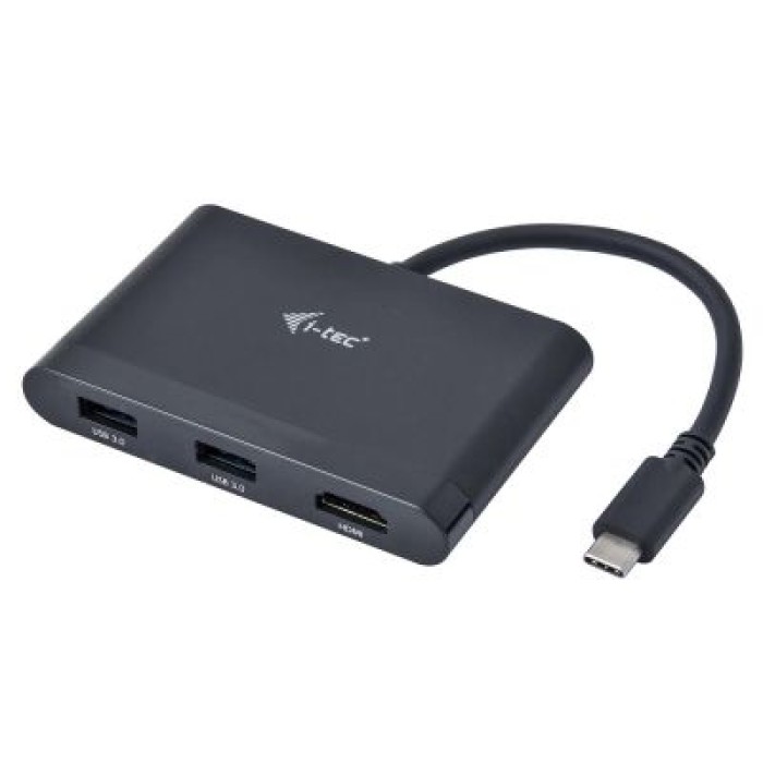I-TEC C31DTPDHDMI USB-C TRAVEL ADAPTER - 1X HDMI 2X USB 1X USB-C
