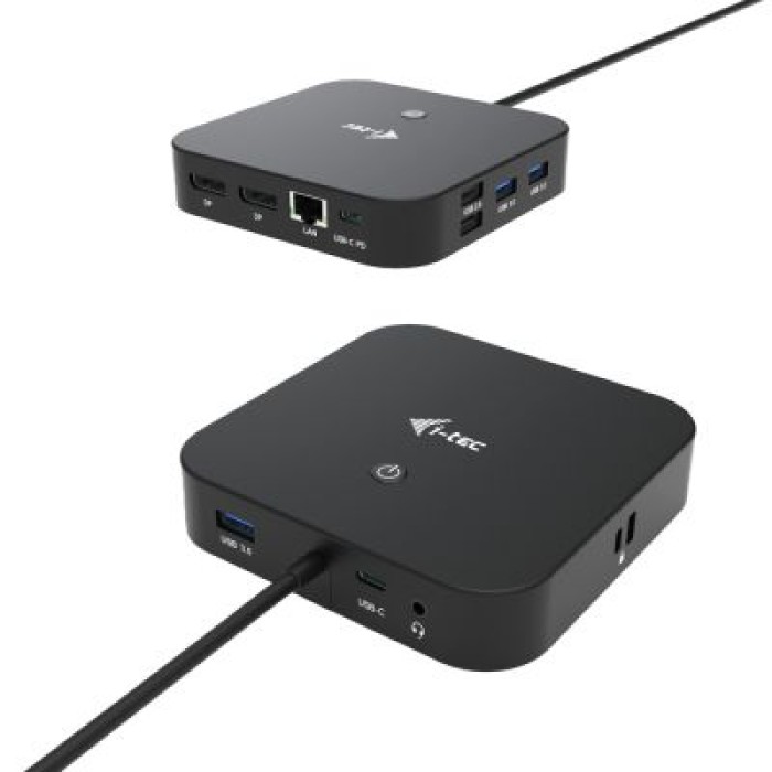 I-TEC C31DUALDPDOCKPD USB-C DUAL DISPLAY DOCKING STATION WITH P.D. 100W