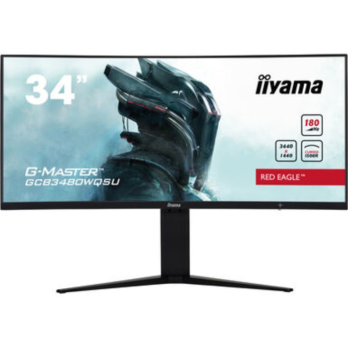IIYAMA GCB3480WQSU-B1 34  UW ETE VA-panel. Curved 3440x1440@180Hz