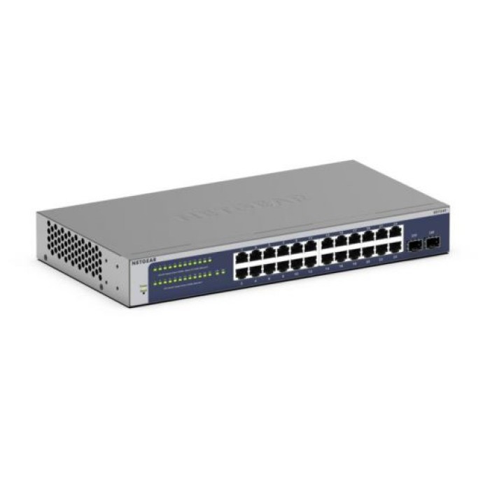 NETGEAR GS724T-600EUS SWITCH GS724T 24 PORTE GIGABIT. 2 PORTE 1GB SFP